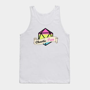 Dnd Chaotic Pan Dice Tank Top